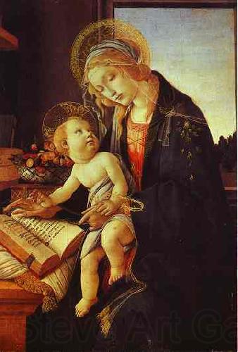 Sandro Botticelli Madonna del Libro